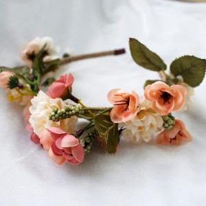 2019 Newest Design Handmade Festival Emulational Flower Hair Bands For Bride